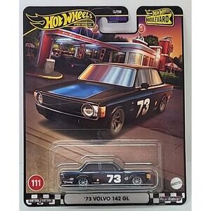 2024 Hot Wheels‎ Boulevard # 111 '73 Volvo 142 GL Car Toy Collectible